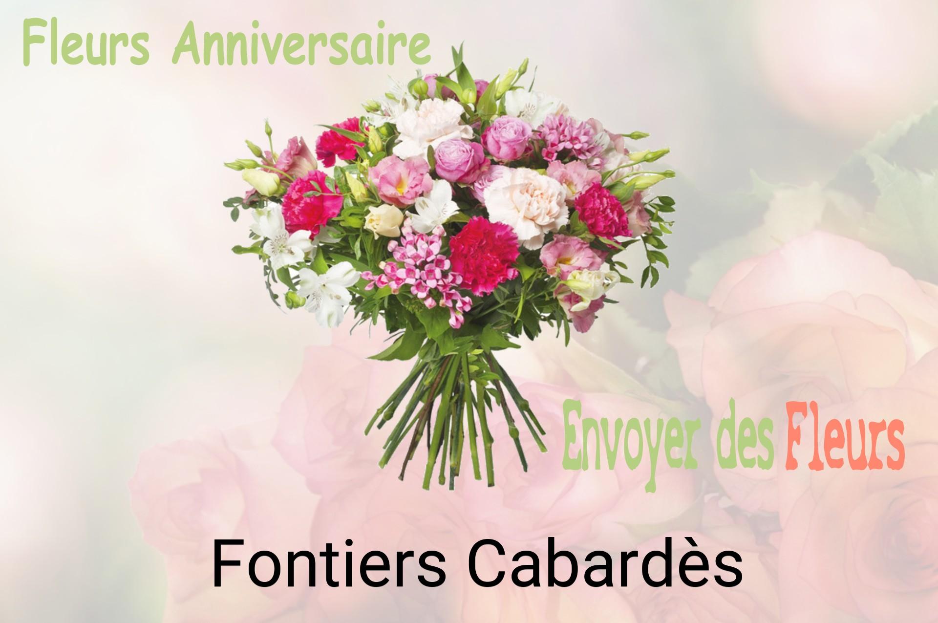 Bouquet de fleurs d’anniversaire livré à Fontiers-Cabardès