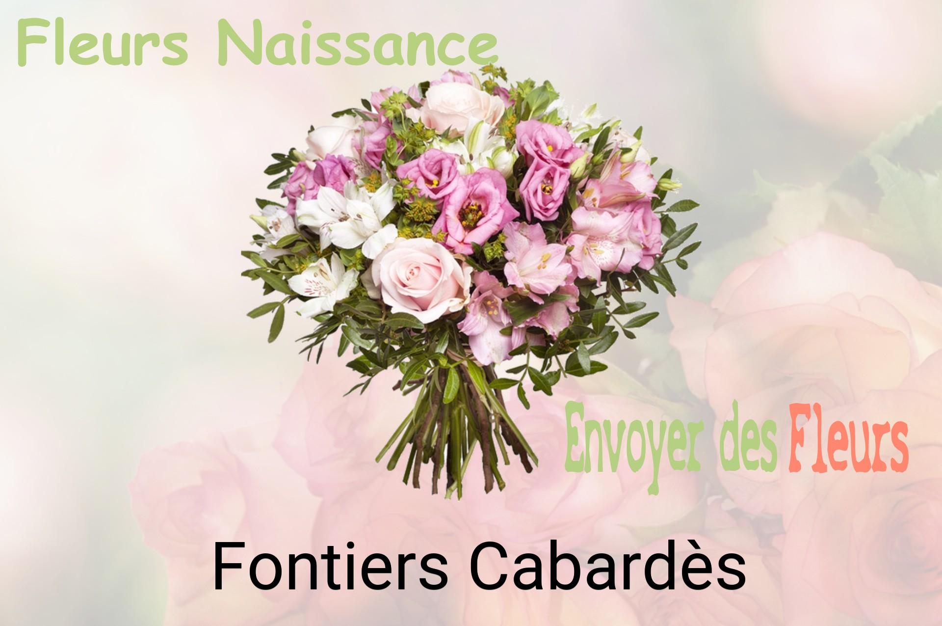 Bouquet de fleurs de naissance livré à Fontiers-Cabardès